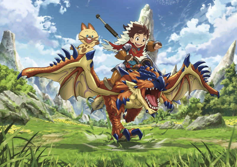 Monster Hunter Stories: Ride On, Monster Hunter, 1080P, Anime