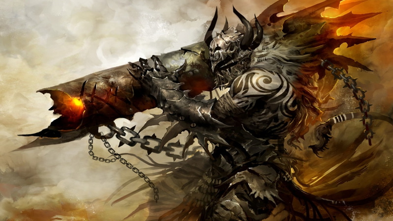 nature, black color, dragon, cloud - sky, art and craft, Guild Wars 2, no people, one animal, close-up, motion, video games, 1080P, fire, day, animal representation