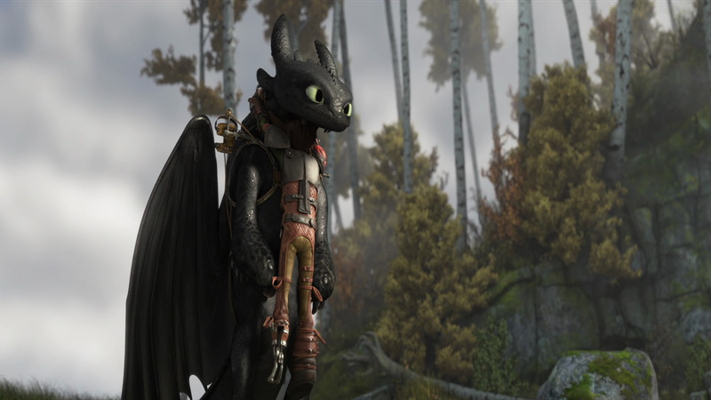 Toothless (How to Train Your Dragon), Movie, How to Train Your Dragon 2, Hiccup (How to Train Your Dragon), 1080P
