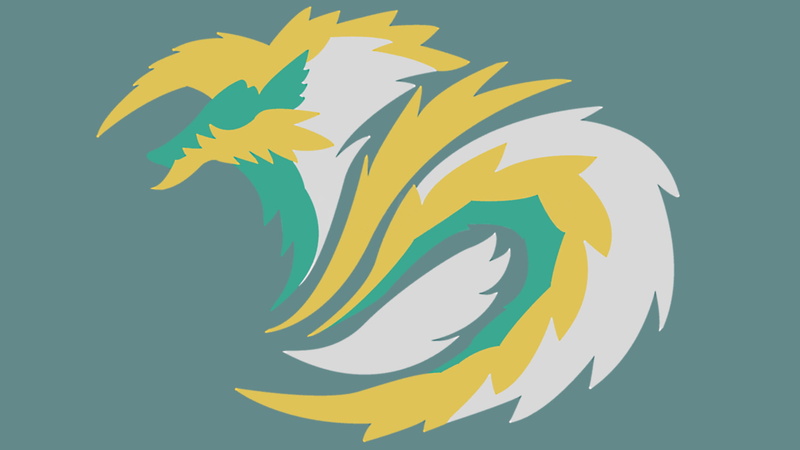 creativity, nature, animals in the wild, yellow, animal representation, animal, animal wildlife, 1080P, water, Kirin (Monster Hunter), one animal, animal themes