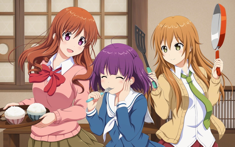 Morino Kirin, Koufuku Graffiti, Anime Girls, anime, 1080P, Machiko Ryou, Shiina (Koufuku Graffiti)