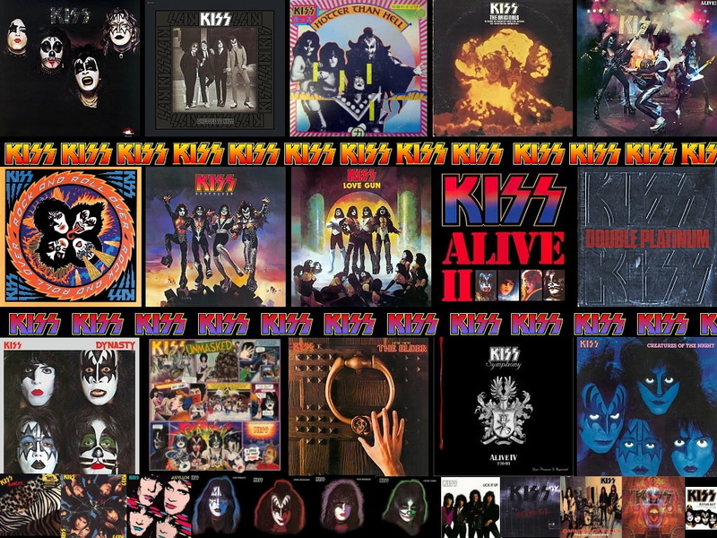 Music, entertainment, 480P, kiss, rock, art, albums, hd