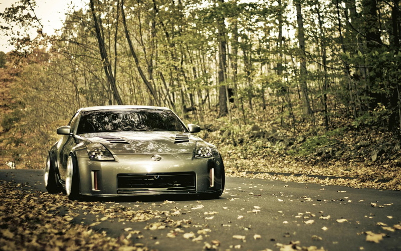opel, nissan, silver, sports, 350z, cars, car, 1080P, z
