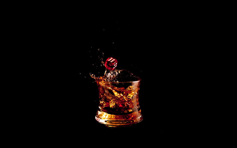 1080P, high, black, quality, splash, alcohol, dice, drinks