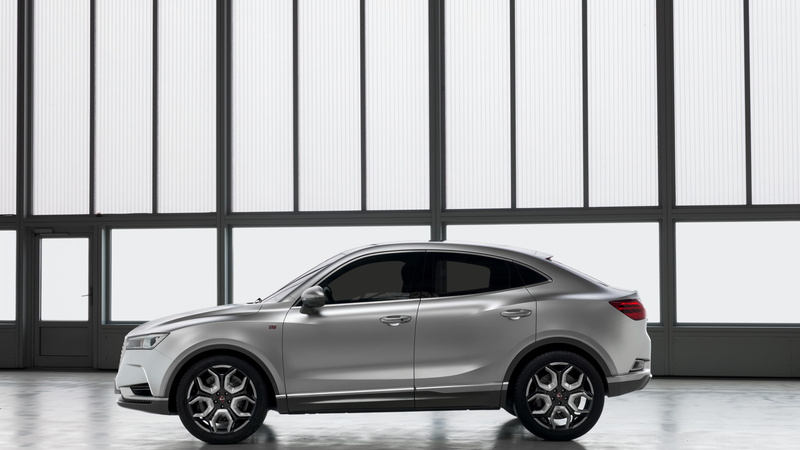 silver, Geneva Auto Show 2016, 4K, crossover, Borgward BX6 TS