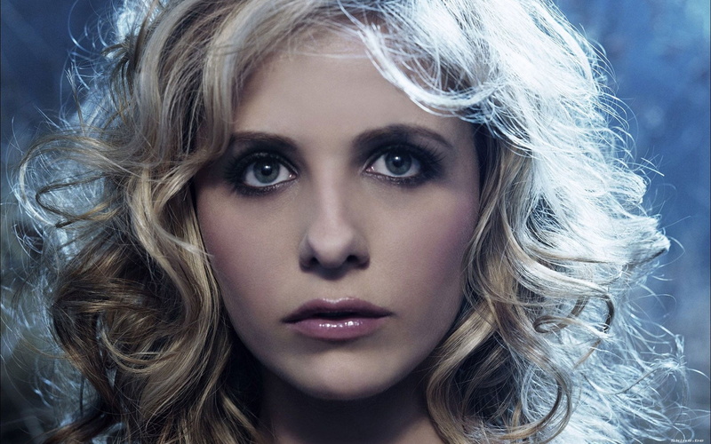human lips, body part, long hair, make-up, blond hair, one person, blonde, Sarah Michelle Gellar, beauty, looking at camera, beautiful people, fashion