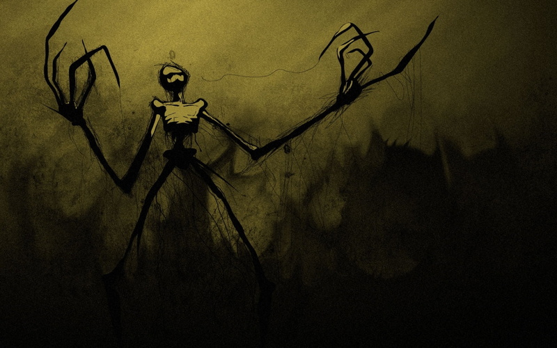 dark, monster, creepy, hd, digital/artwork, 720P