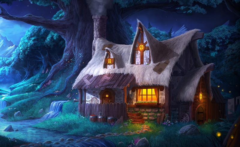 building, nature, cave, illustration, 1080P, spirituality, no people, building exterior, Games, built structure, low angle view, old, night, place of worship