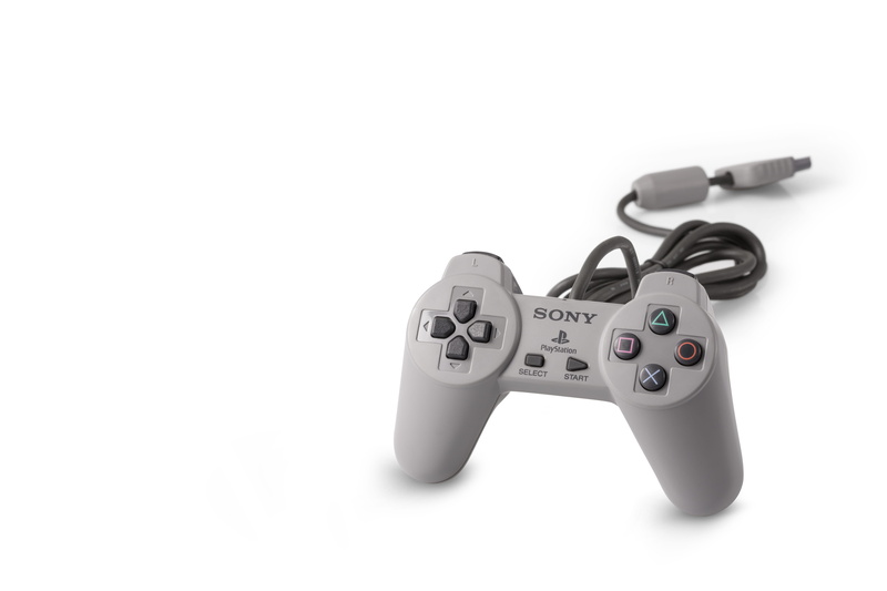 cable, controller, pad, no people, gray, number, copy space, 5K, studio shot, joystick, playstation, control, original playstation, protection, cut out