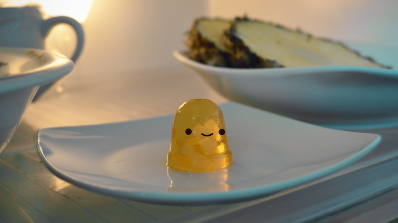 sweets, still life, smiley, creativity, kitchen, table, art and craft, selective focus, focus on foreground, animal themes, 720P, indoors, close-up, plate