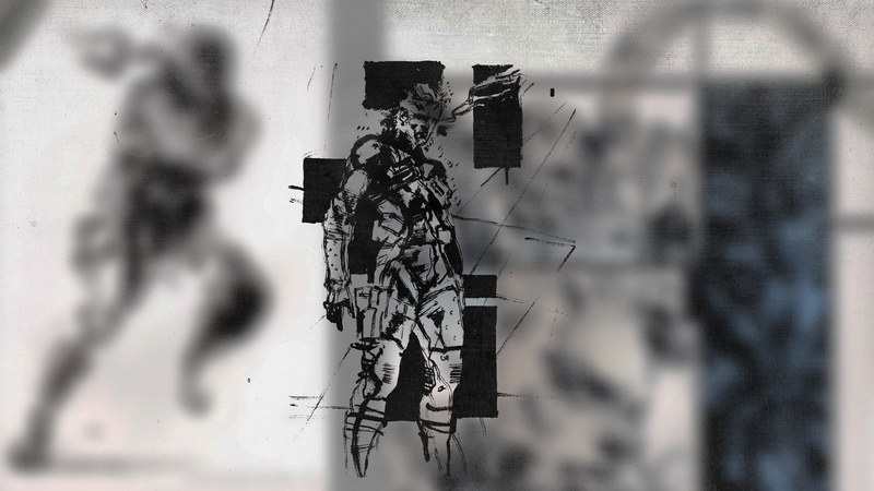 4K, Metal Gear Solid 2, Metal Gear, Yoji Shinkawa, Solid Snake, video games