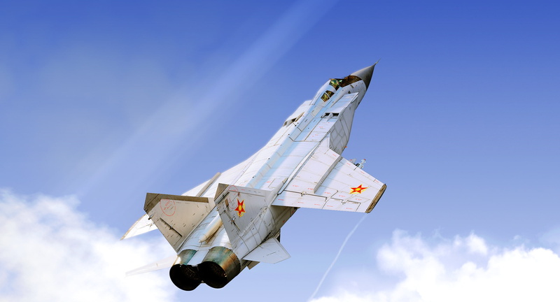MiG-31B, 1080P, Art, Soviet combat aircraft, The MiG-31B, The sky, Interceptor, ABiator, MiG-31, Air force Kazakhstan, by ABiator, Alexander Iartsev, The MiG-31