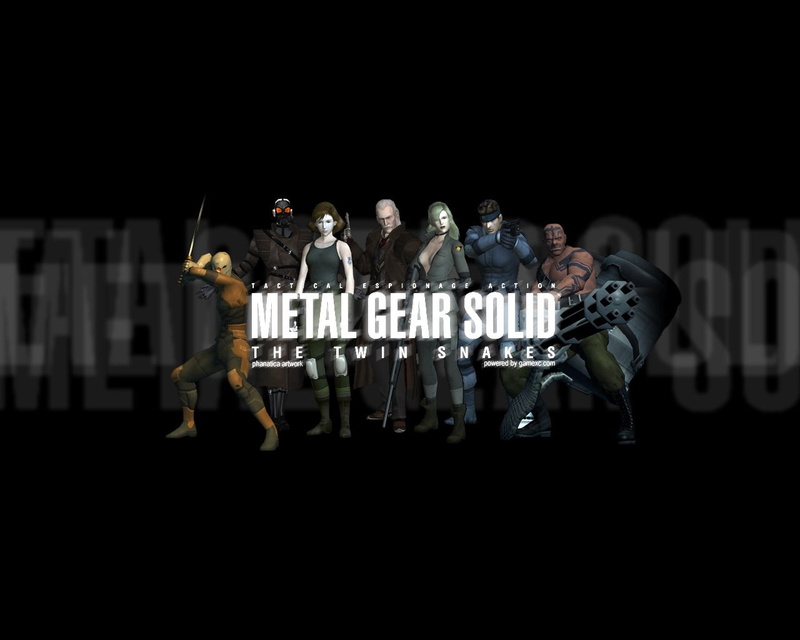 720P, metal gear solid the twin snakes