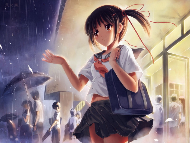 transparent, real people, standing, lifestyles, sitting, fish, leisure activity, students, people, one Person, anime, childhood, fashion, girl, beauty