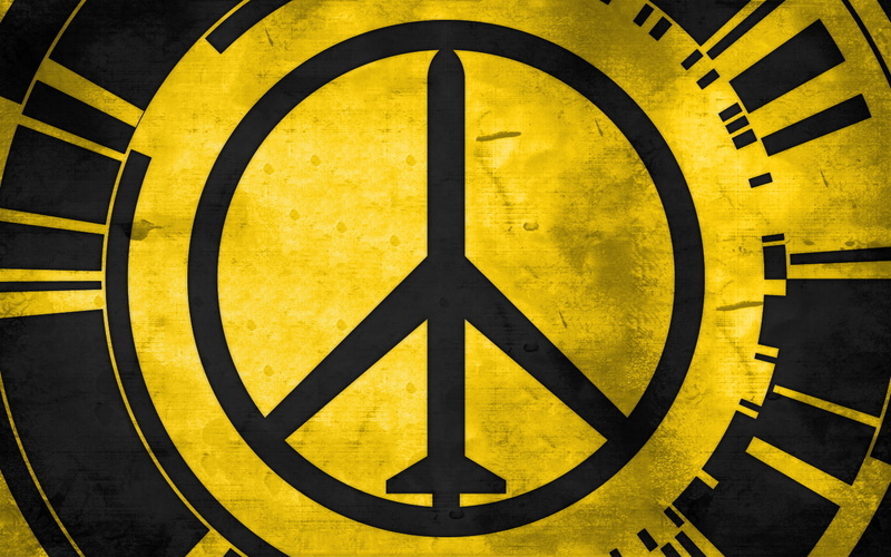 yellow, solid, metal, video games, hd, walker, peace, 720P, gear