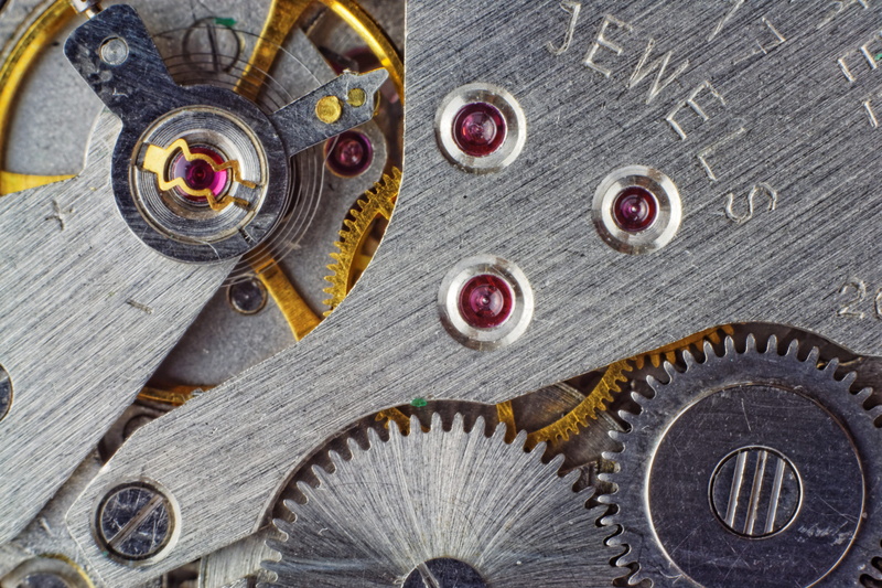 shape, gears, still life, choice, table, 4K, technical, close-up, machine part, mechanical, gold, wood - material, no people, silver, high angle view