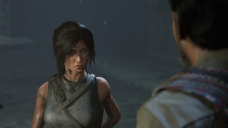 emotion, Lara Croft, young adult, two people, real people, 1080P, video games, lifestyles, focus on foreground, screen shot, togetherness, adult, casual clothing