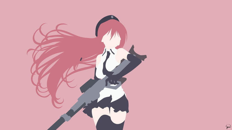1080P, Anime Girls, Trinity Seven, Asami Lilith