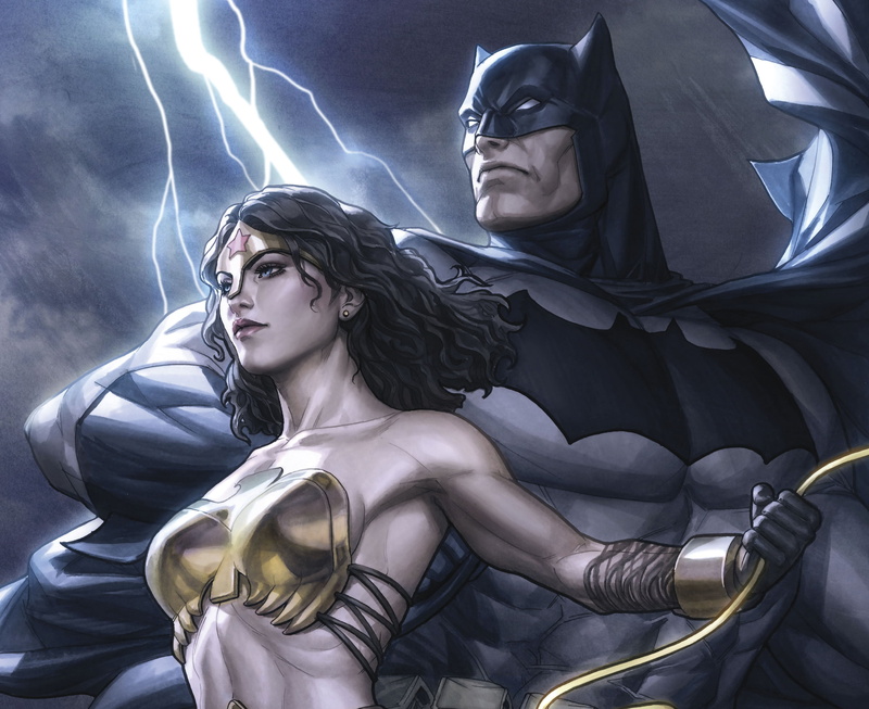 Trinity, Comics, DC Comics, Batman, 4K, Wonder Woman