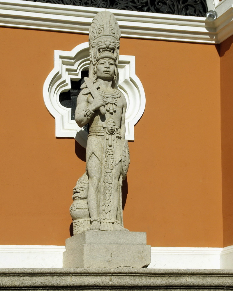 belief, religion, sculpture, maya, ornate, building, ethnic, mesoamerica, civilization, day, art and craft, guatemala, carving - craft product, outdoors