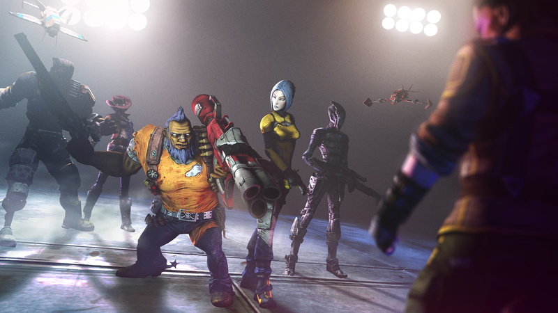 Zer0 (Borderlands), Borderlands, 1080P, Borderlands 2, Salvador (Borderlands), Maya (Borderlands), Wilhelm (Borderlands), Axton (Borderlands), Nisha (Borderlands
