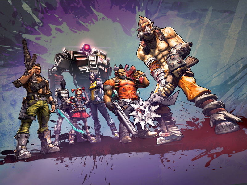 Salvador (Borderlands), Axton (Borderlands), Maya (Borderlands), Zer0, 2K, Zero, Kreig, Gaige