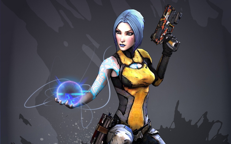 looking at camera, Maya (Borderlands), representation, one person, lifestyles, protection, leisure activity, young women, real people, artwork, illuminated