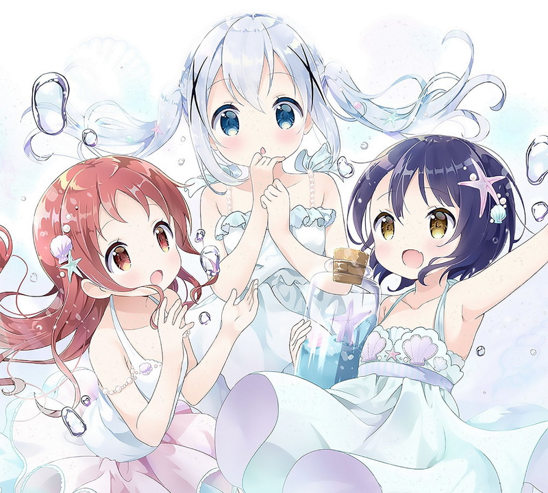 1080P, Chino Kafū, Anime, Is the Order a Rabbit?, Megumi Natsu, Maya Jouga