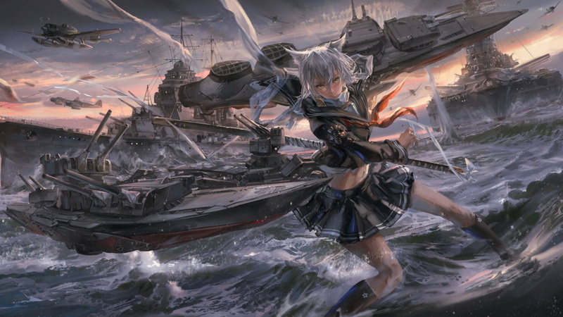 1080P, Azur Lane, Anime, Video Game, Maya (Azur Lane)