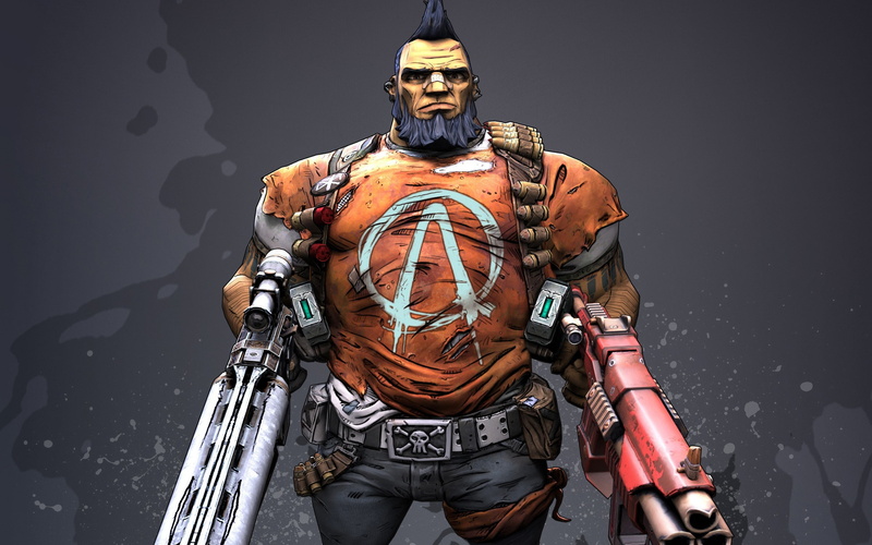 Salvador, Borderlands 2, artwork, 2K, video games