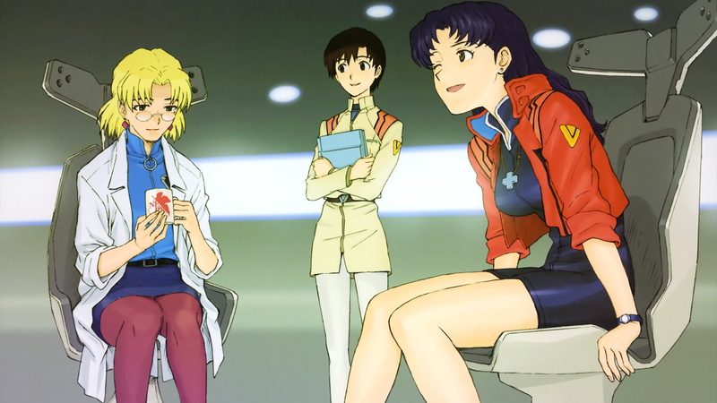 Neon Genesis Evangelion, Maya Ibuki, Evangelion, Misato Katsuragi, 1080P, Ritsuko Akagi