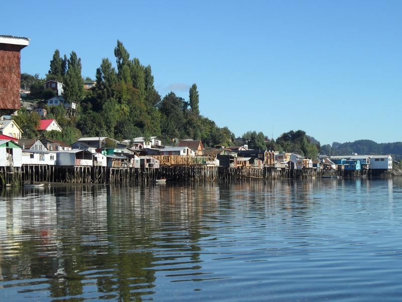 4K, day, lake, nautical vessel, architecture, nature, building, stilt houses, clear sky, no people, waterfront, mode of transportation, building exterior