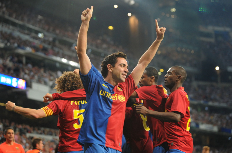 celebrity, player, 2K, football, Santiago Bernabeu, Barcelona, Xavi Hernandez, Santiago Bernabéu Stadium, Fc Barcelona