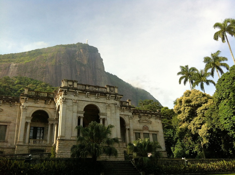 rio, plant, trees, architecture, clear sky, rio de janeiro, the past, tropical climate, tree, vacation, building, brazil, history, destination, day, 2K