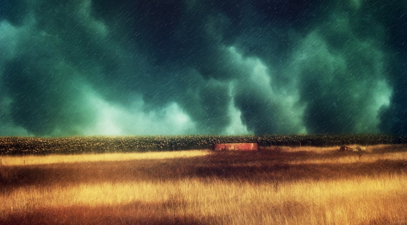 land, Clouds, nature, Creative, outdoors, power in nature, grass, storm cloud, landscape, transportation, anger, cloud - sky, rain, wet, thunderstorm, motion