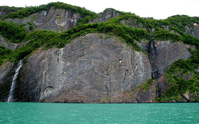 landscape, scenics - nature, rock - object, sea, idyllic, rock, day, canal, land, tranquil scene, nature, solid, 720P, water, tree, beauty in nature, cliff