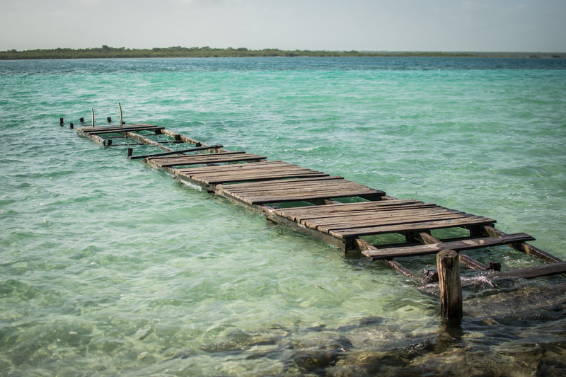 water, landscapes, sky, wood - material, nature, scenics - nature, empty, pontoon, day, jetty, built structure, holiday, turquoise colored, 5K, landscape