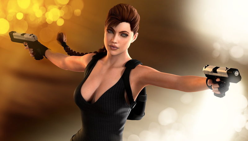 Tomb Raider, Lara Croft, artwork, 2K