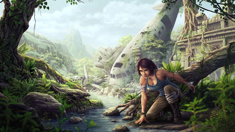 tomb raider 2013, Tomb Raider, 1080P, Lara Croft, fantasy art