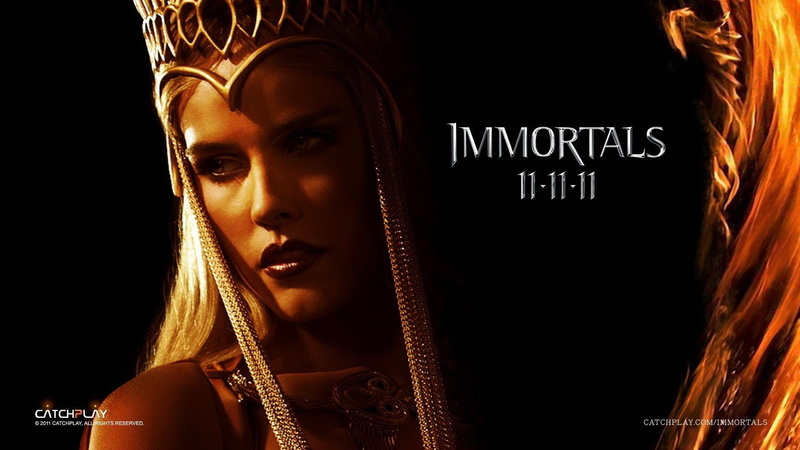1080P, adult, black background, close-up, front view, indoors, women, beautiful woman, beautiful people, looking at camera, movie poster, Immortals, studio shot