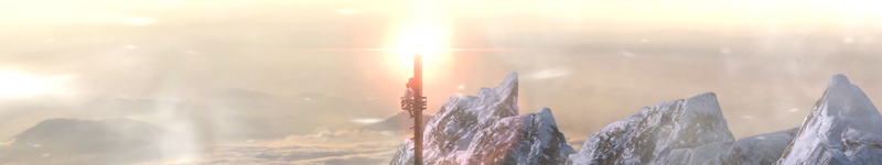 one person, panoramic, beauty in nature, bright, sunlight, day, architecture, tomb raider eyefinity video games triple screen, motion, sky, environment