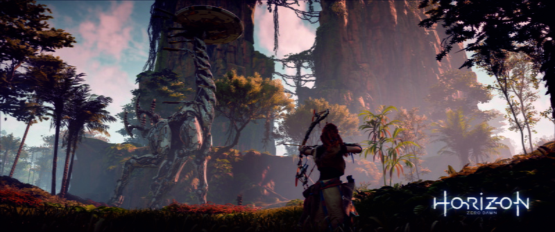 2K, ultra-wide, video game art, Horizon: Zero Dawn, Aloy (Horizon: Zero Dawn)