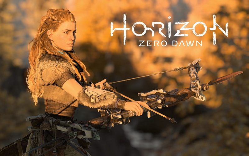 Horizon Zero Dawn, mid adult, outdoors, adult, young adult, real people, lifestyles, portrait, sign, communication, Video Game, females, beautiful woman