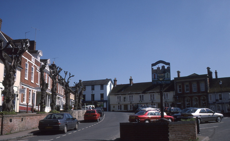 road, blue, mode of transportation, street, 4K, day, east anglia, clear sky, england, residential district, building, sunlight, building exterior, outdoors