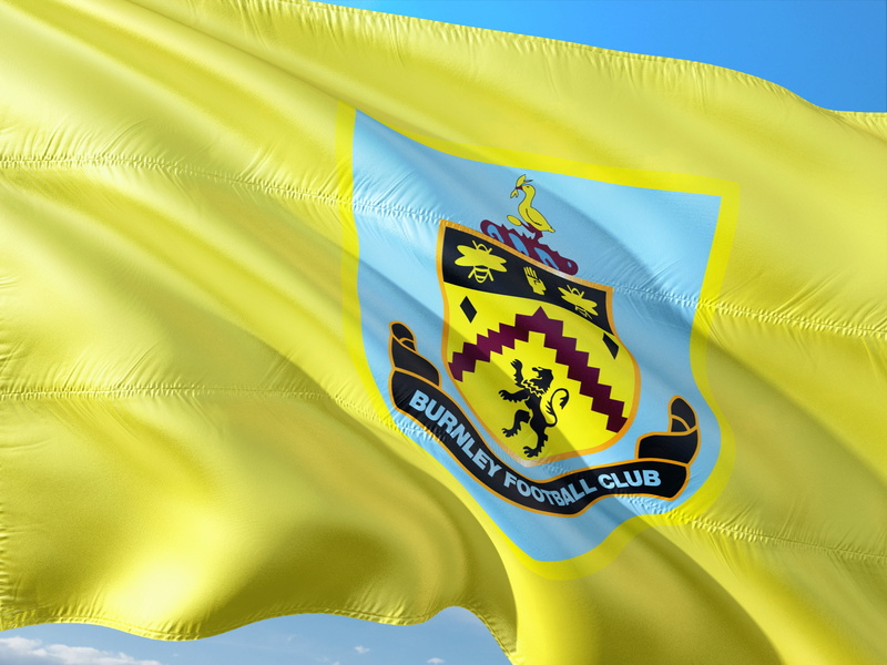 premier league, communication, 4K, flag, nature, green color, no people, single object, wind, day, england, close-up, international, text, burnley fc