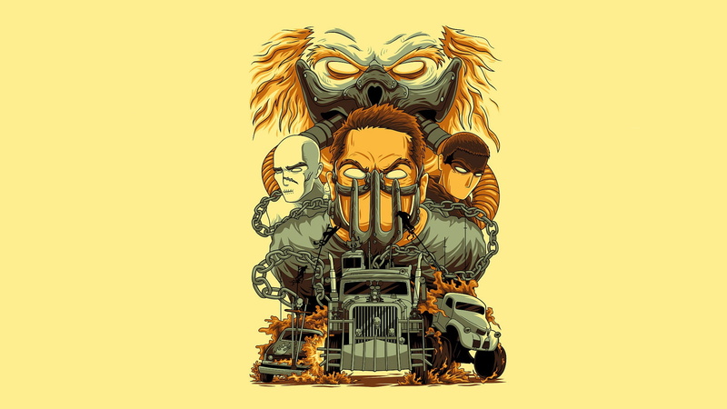 postapokalipsis, craft, fun, Road rage, copy space, wood - material, no people, fury, yellow, creativity, representation, human representation, colored background