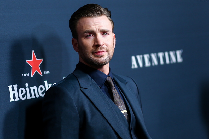 4k, Chris Evans, photo, 4K