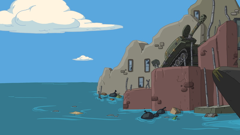 x, nature, post-apocalyptic, adventure, Adventure Time, oceans, postapocalyptic, time, art, hd, 2K