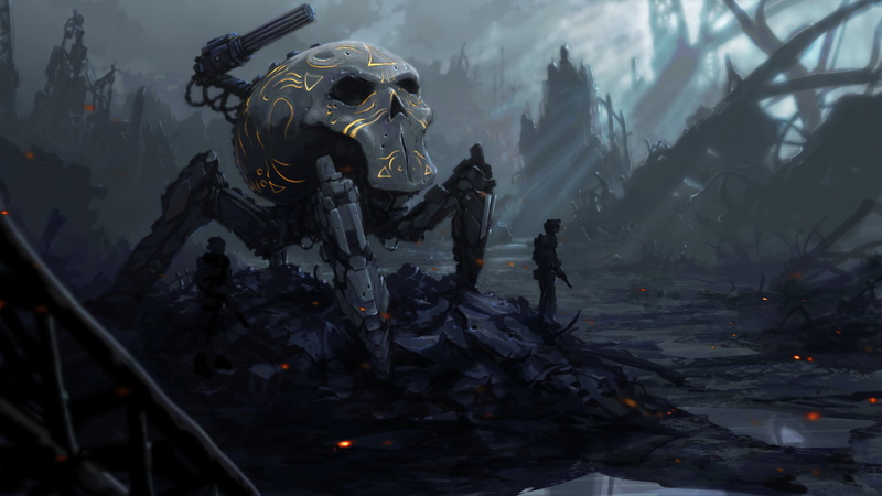 Weapon, Robot, Sci Fi, Soldier, 1080P, Post Apocalyptic