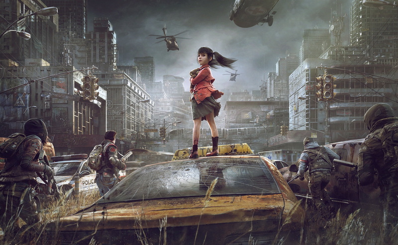 1080P, Girl, Post Apocalyptic, Child, Soldier, Sci Fi